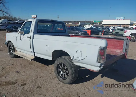 1987 Ford F150 z USA, uszkodzony, nr VIN 1FTCF15N3HKA04629